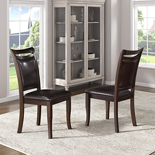 Lexicon Fontanelle Dining Chair (Set Of 2), Dark Cherry #TOP27