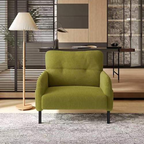 Sillón Plegable Corduroy Verde miniatura 1