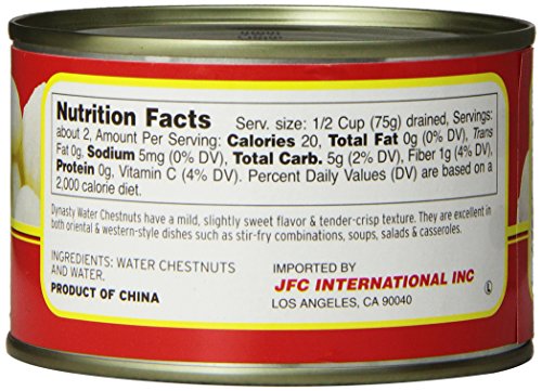 Image of Dynasty Water Chestnuts, Whole, 8 oz (Pack of 3)