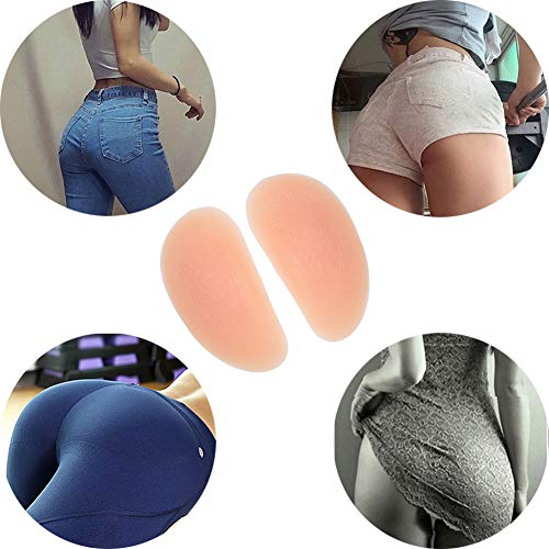 Butt Pads - Women Fake Buttock Oval Padded Silicone HIPS Enhancer Thick - Thumbnail 6