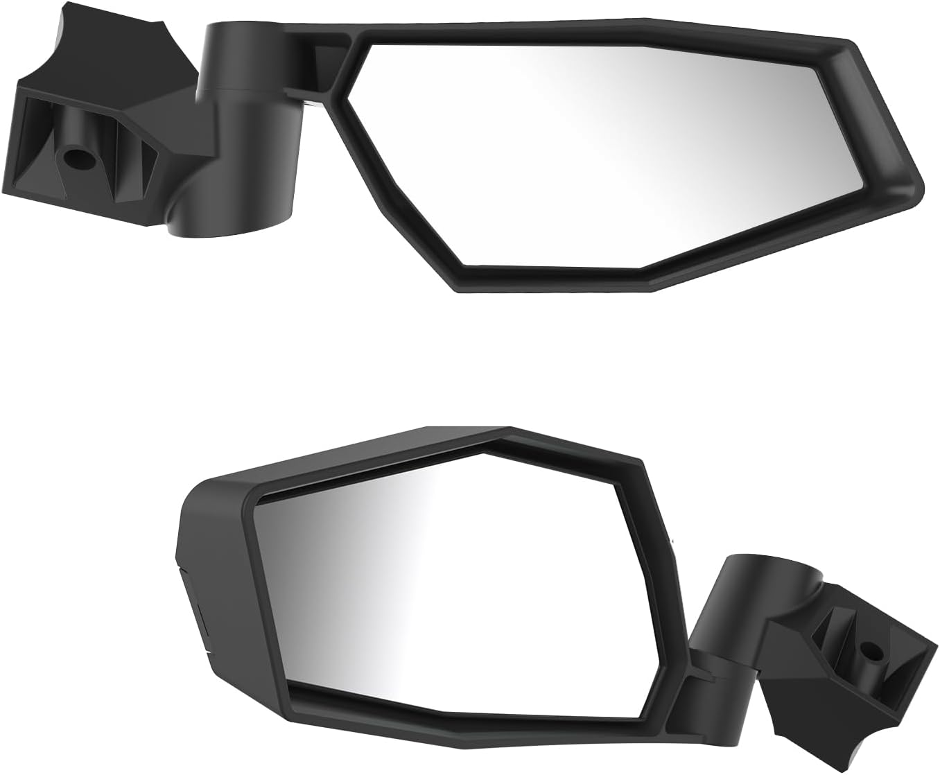 Side Mirrors Compatible with 2020-2024 Polaris RZR PRO XP/PRO R/Turbo R / 4 Accessories Adjustable High-Definition Folding Rearview Mirror, Replace #2883762, 2PCS