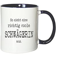 Kaffeetasse 'Stolze Schwägerin' – Bedruckt, 330 Ml, Spülmaschinenfest, Perfekt Als Geschenk