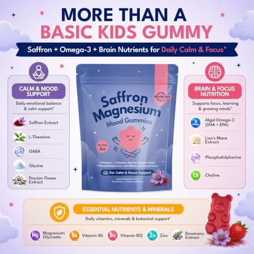 ReviNutra Saffron Kids Gummies