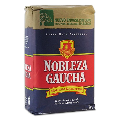 Nobleza Gaucha- Yerba Mate - Molienda Equilibrada - 100% Producto Argentino - El mejor Sabor garantizado 1 Kg