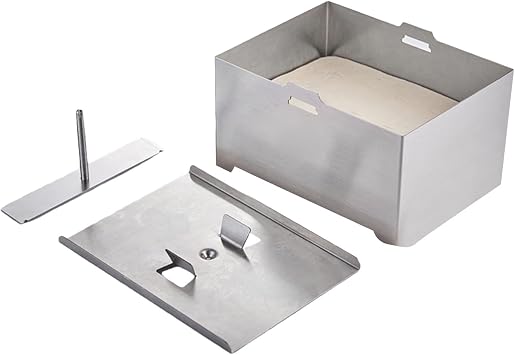 Stainless Steel Paneer Shaper | Domestic Cheese Mould with Drainer and Harvest Tray | Washable Paneer Shaper for Kitchen Home Cooking Dining Room