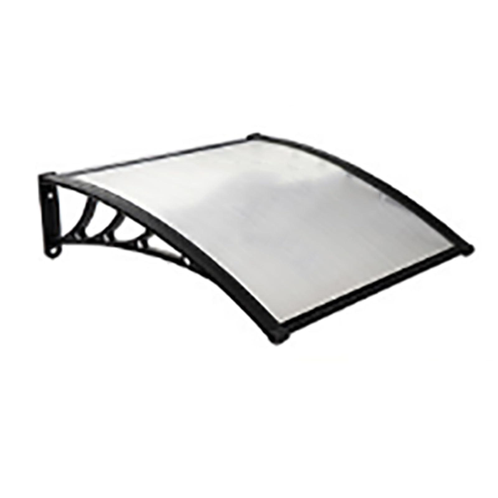 Marquise en polycarbonate pour abriter votre porte d'entrée les jours de pluie