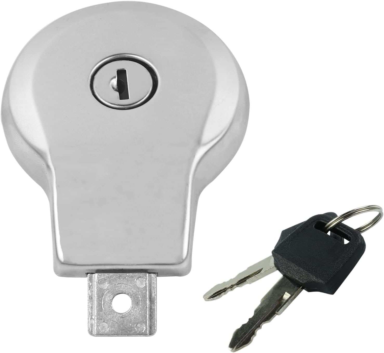 FLYPIG Motorcycle Gas Cap Fuel Tank Cap With Keys For Yamaha XJ650 XJ750 XS400 XV500 Virago 535 700 750 1100 Maxim Models