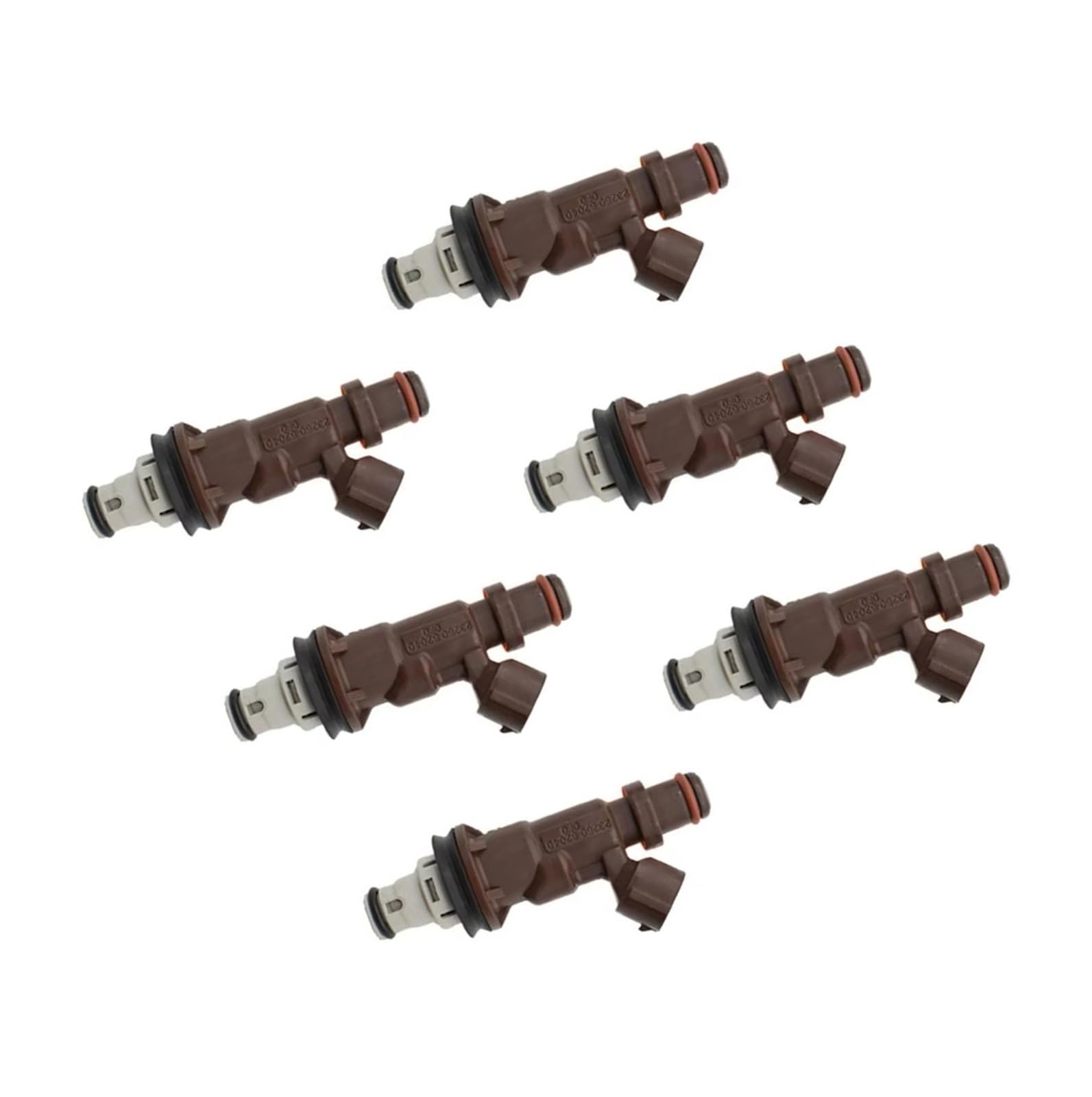 Yplvwsoyq One Color Injector Nozzles Compatible With For Land For Cruiser 90 For 4Runner For Tacoma For Tundra 3.4L 2320962040 23250-62040 Fuel Injector 2325062040 23209-62040