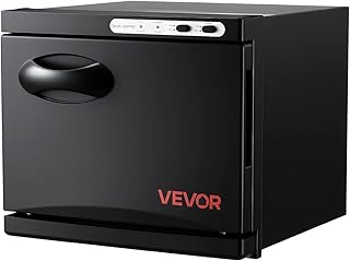 VEVOR Towel Warmer Heating Appliance 8L for 12 Hand Towels with Stainless Steel Clip and Frame, Warm Towel Warmers for Spa Hairdressing Manicure Massage Parlour, Steam Heating Function and Cleaning