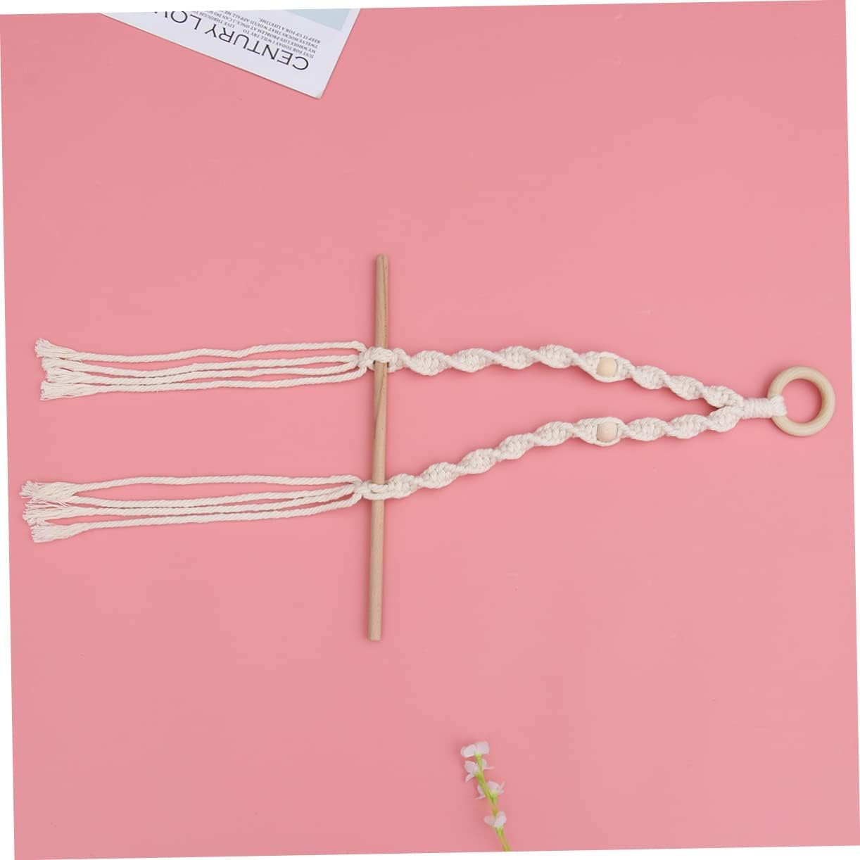 Macrame Toilet Paper Holder, Boho Bathroom Accessory for RV, Camper & Home