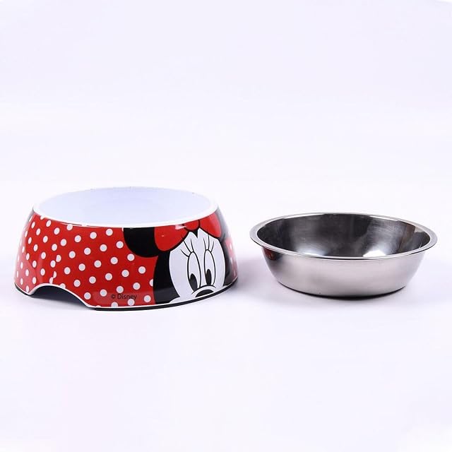 Foto 4 de 8 de Cerdá - For Fan Pets, Comedero para Mascotas de Minnie Mouse - Licencia Oficial Disney, Multicolor, M
