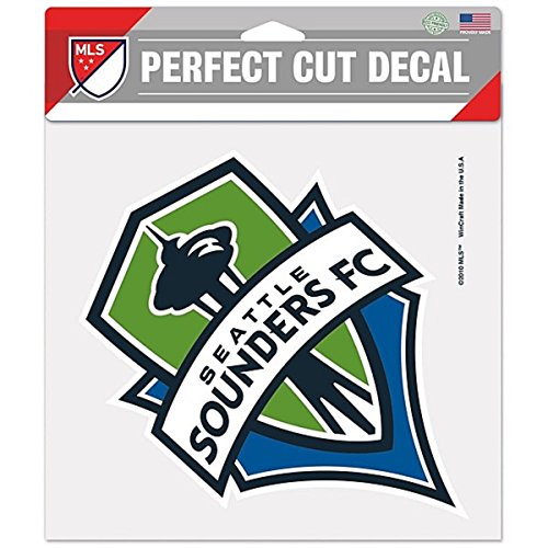 Soccer Seattle Sounders Perfect Cut Color Decal, 8" x 8"