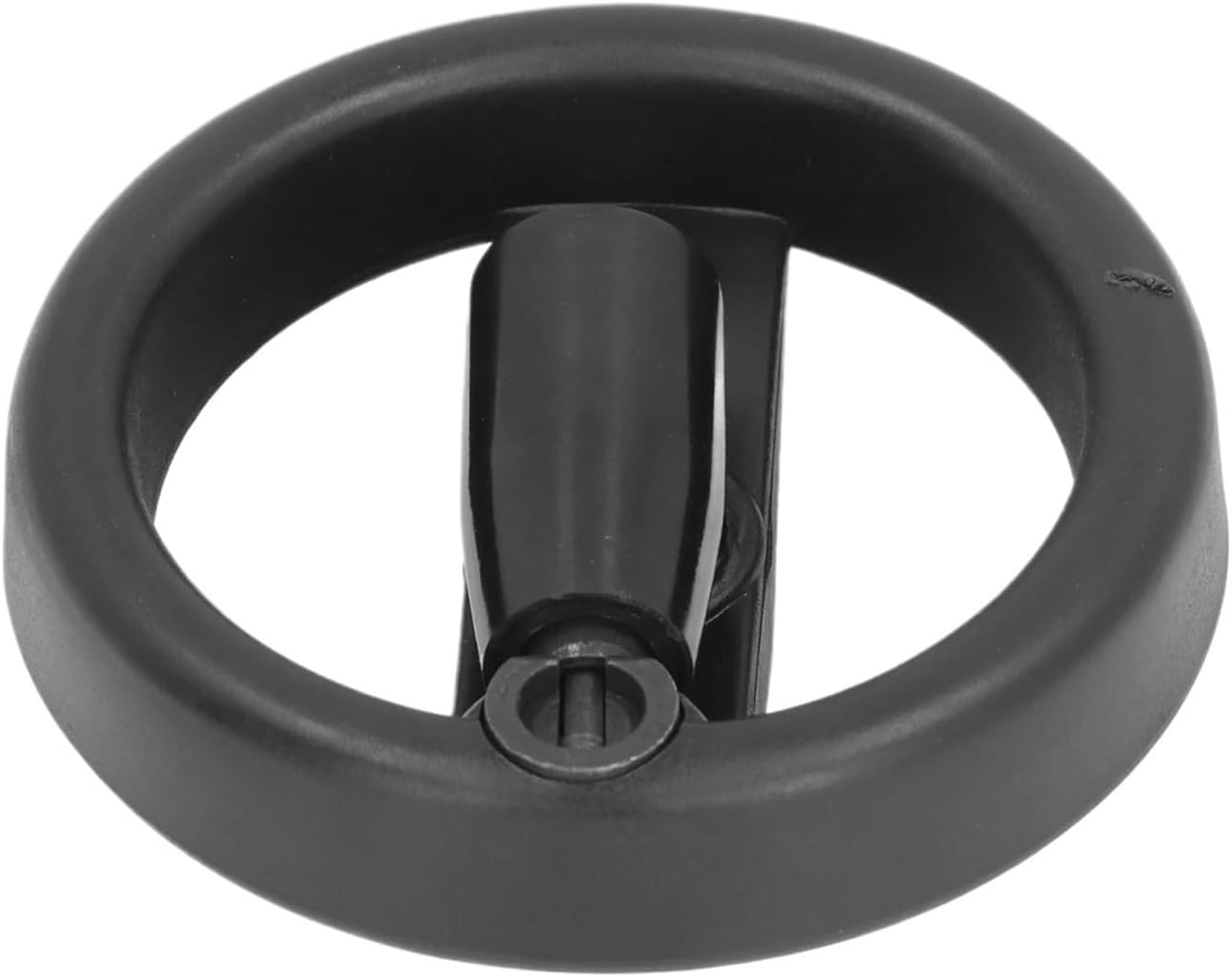 2 Spoke Hand Wheel with Folding Revolving Handle Plastic Machine Tool Handwheel for Lathe Milling 12x100mm