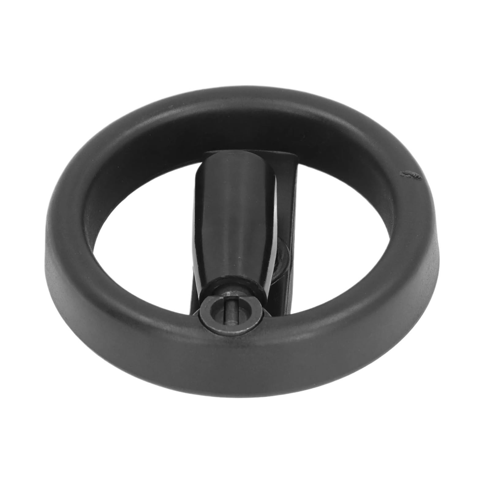 WUDCW 2 Spoke Hand Wheel with Folding Revolving Handle Plastic Machine Tool Handwheel for Lathe Milling 12x100mm