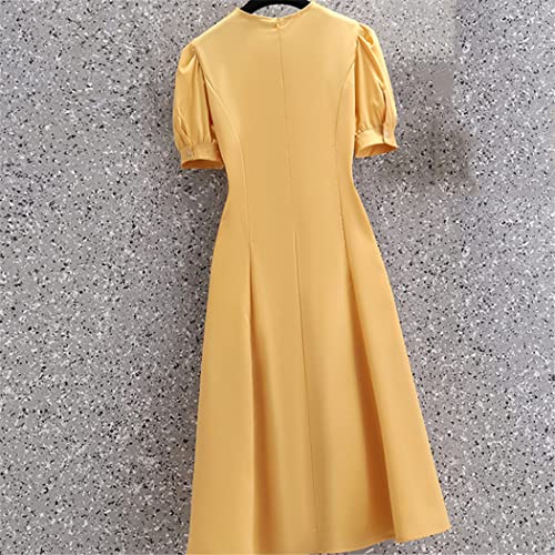 Robe d'été ample et légère à manches bouffantes stylées - 4