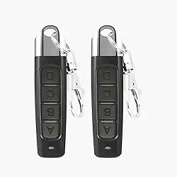 2x Controle Remoto Para Portão Copiador Duplicador Pequeno Discreto Slim Eletrônico 433mhz FlySea