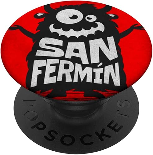 Pamplona San Fermín Sanfermines Encierro Navarra PopSockets Swappable PopGrip