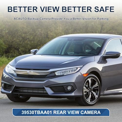 Image of Backup Camera Rear View Camera Fit for Honda Civic 1.5L / 2.0L L4 - Gas 2016-2017 Parking Park Assist Camera Replaces #39530TBAA01