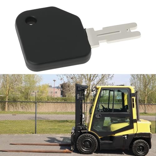 eMagTech Gabelstaplerschlüssel, Ersatz 181333, kompatibel mit schwarzem Kunststoffgriff von Hyster, 5 Stück