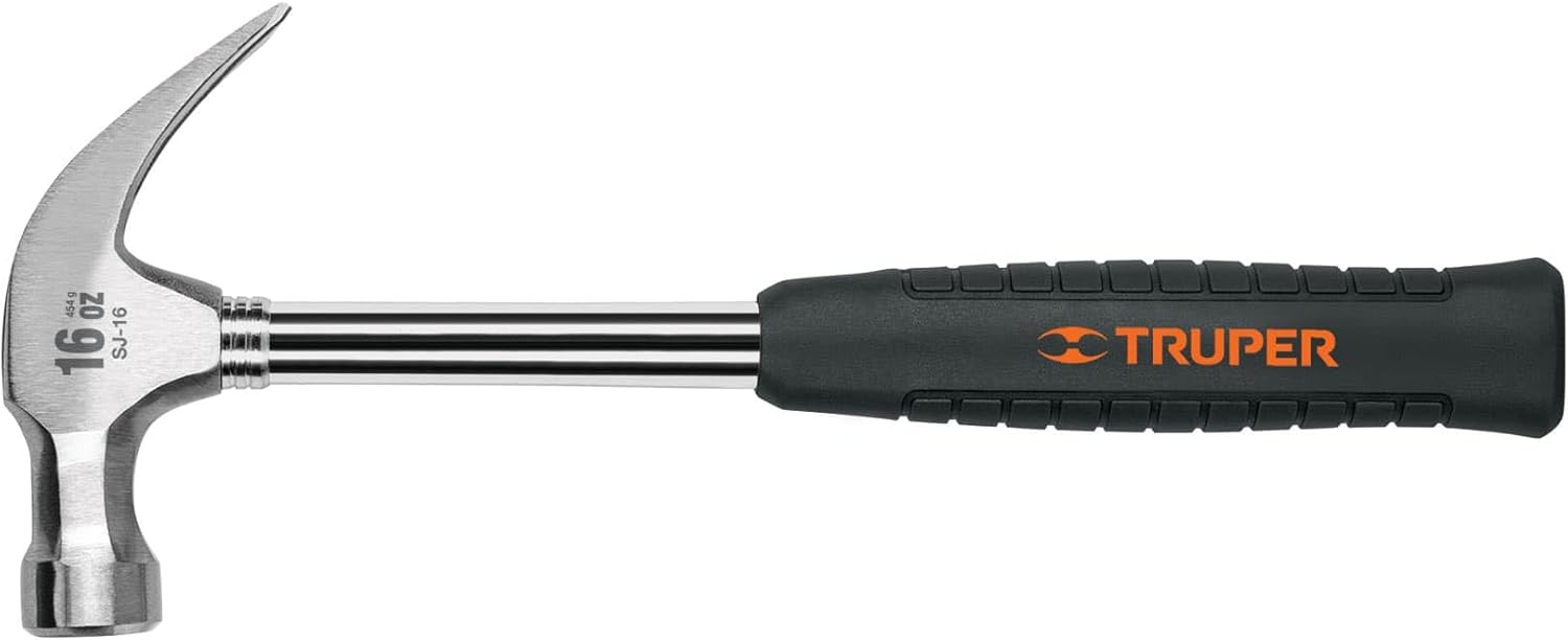 TRUPER MTR-20X Framing Hammer w/ Magnetic Nail Holder 20Oz(567g) Handle 19"(483mm)