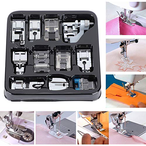 Set de 11 Pies para Máquina de Coser en Acero Inoxidable miniatura 3