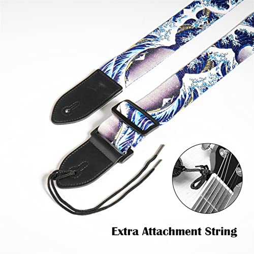 ZTTTD Sangle de Guitare for Homme et Femme, Boucle de Couleur, bandoulière de Guitare, personnalité (Color : A, Size… - Les Beatles, Paul McCartney, John Lennon, RIngo Starr, George Harrison ZTTTD Sangle de Guitare for Homme et Femme, Boucle de Couleur, bandoulière de Guitare, personnalité (Color : A, Size… – Image 5
