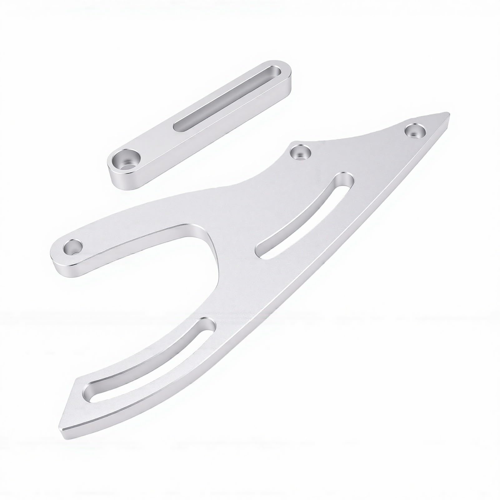 Generic Zestaw Wsporników Układu Wspomagania Kierownicy z Małym Blokiem Precyzyjne Aluminium Obrabiane CNC Pasuje do 289 302 351W Konfiguracja Paska V 22 szt.