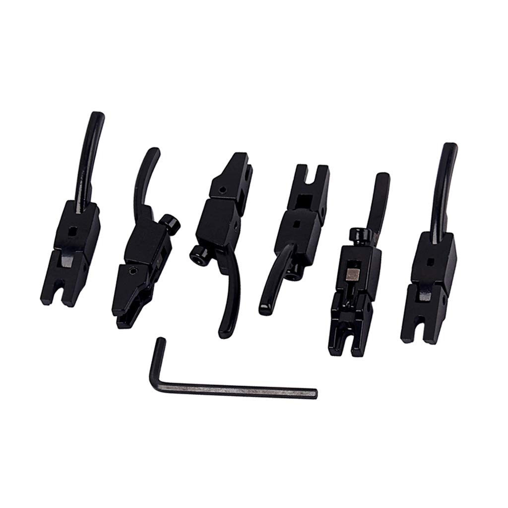 Alnicov Lot De 5 Sillet De Chevalet En Os De Buffle Véritable