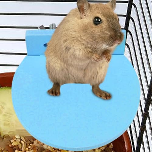 Suporte para brincar de hamster, suporte para hamster para brincar em gaiola, Terraço de descanso an