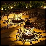 Solarlaternen für den Außenbereich, wasserdicht, hängende Solarleuchten, Huhn-Geschenke für...