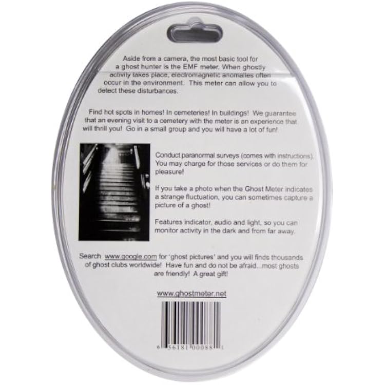 The Ghost Meter EMF Sensor, Transparent