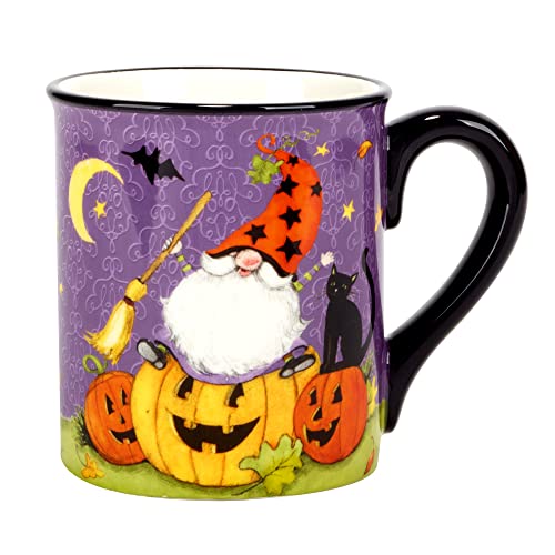 Certified International Halloween Gnomes 18 Oz. Mugs, Set Of 4, Multicolored #TOP3