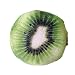 Produktbild DaoRier Kreatives Design Niedlich Simulation Fruchtform Serie Student Plüsch Geldbörse Mini Brieftasche Münzfach für Kinder und Mädchen,1 pcs (Kiwi)