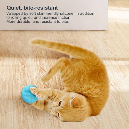 Bola Giratória Inteligente Para Pet: Diversão Segura e Interativa | ABS Resistente, Atóxico | Rola S