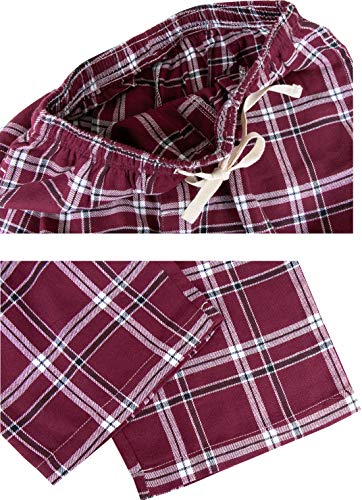 Big Boys Young Cotton Plaid Lounge Pants Sleepwear Bottoms 8 10 12 14 16 #TOP2