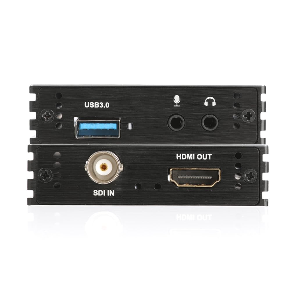 Carte de capture vidéo USB3.0 3G-SDI HD 1080P 60Hz Boîtier de capture vidéo Convertisseur Adaptateur Compatible avec SDI A