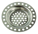 Tamaño: ø 72 mm Brinox B70930E - Filtro sumidero, 7,2 x 7,2 x 1,2 cm, color gris