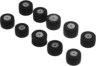 10pcs Pinch Roller for Audio Tape Recorder Bearing Rollers for Video and Radio Suitable for Maintenance and Repair Sturdy and Wear-Resistant Design