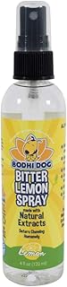 New Bitter Lemon Spray | Stop Biting and Chewing for Puppies Older Dogs and Cats | Anti Chew Spray Puppy Kitten Training Treatment | 100% Non Toxic | Professional Quality - Made in USA (4oz)