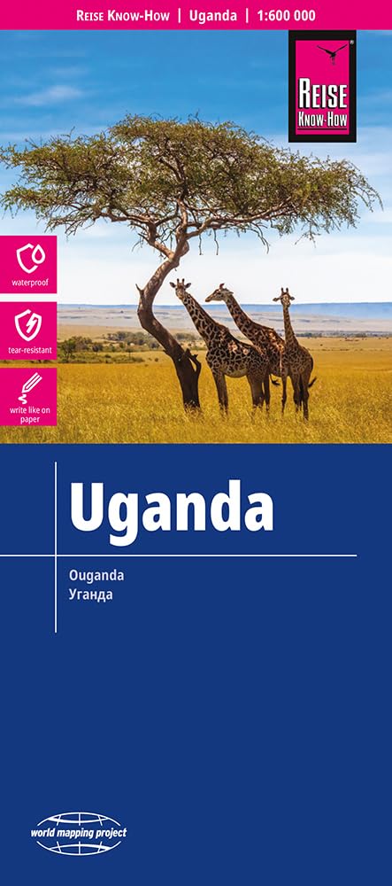 Uganda: world mapping project (Uganda (1:600.000)): world mapping project / reiß - und wasserfest