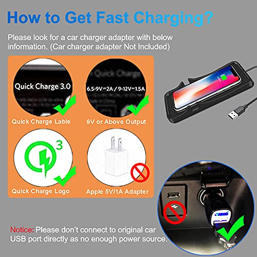 Wireless Charging Pad For Car 15W 10W 7.5W Qi Fast Wireless Car Charger Pad Car Phone Holder Wireless Charger Mount For Iphone 14 13 12 Pro Max 11 8 Plus X Xr Xs Samsung S21 S20 S10 S9 Note 9 Lg #TOP5