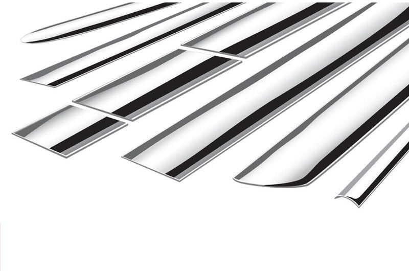 Chrome Stainless Steel Pillar Post Trim Cover Compatible with 2018-2022 Accord LX Sport Touring Sedan Window Door Trim Cover Kit 6Pcs