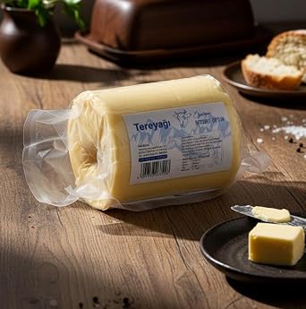 NiyaziBey Çiftliği Doğal Köy Tereyağı Kendi İneklerimizin En İyi Sütünden, 500 GR