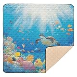 Pliable et portable : le tapis de gymnastique et d'activités pour bébé est facile à transporter et à ranger avec un design pliable. Vous pouvez le plier et le mettre dans un coin lorsque vous ne l'utilisez pas, et vous pouvez le mettre dans le sac de rangement et l'emporter partout. Le tapis de jeu pliable peut fournir un espace propre pour que votre famille puisse profiter d'un moment heureux à tout moment et n'importe où.