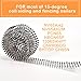BHTOP 3600 Count Siding Nails, 15-Degree 1-1/4 Inch *.092 Wire Collated Coil Ring Shank Nails, Full Round Head Hot-Dipped Galvanized Siding Nailer Attachment Replacement Parts