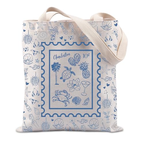 Sac fourre-tout de plage Charleston pour vacances entre amies et bachelorette party