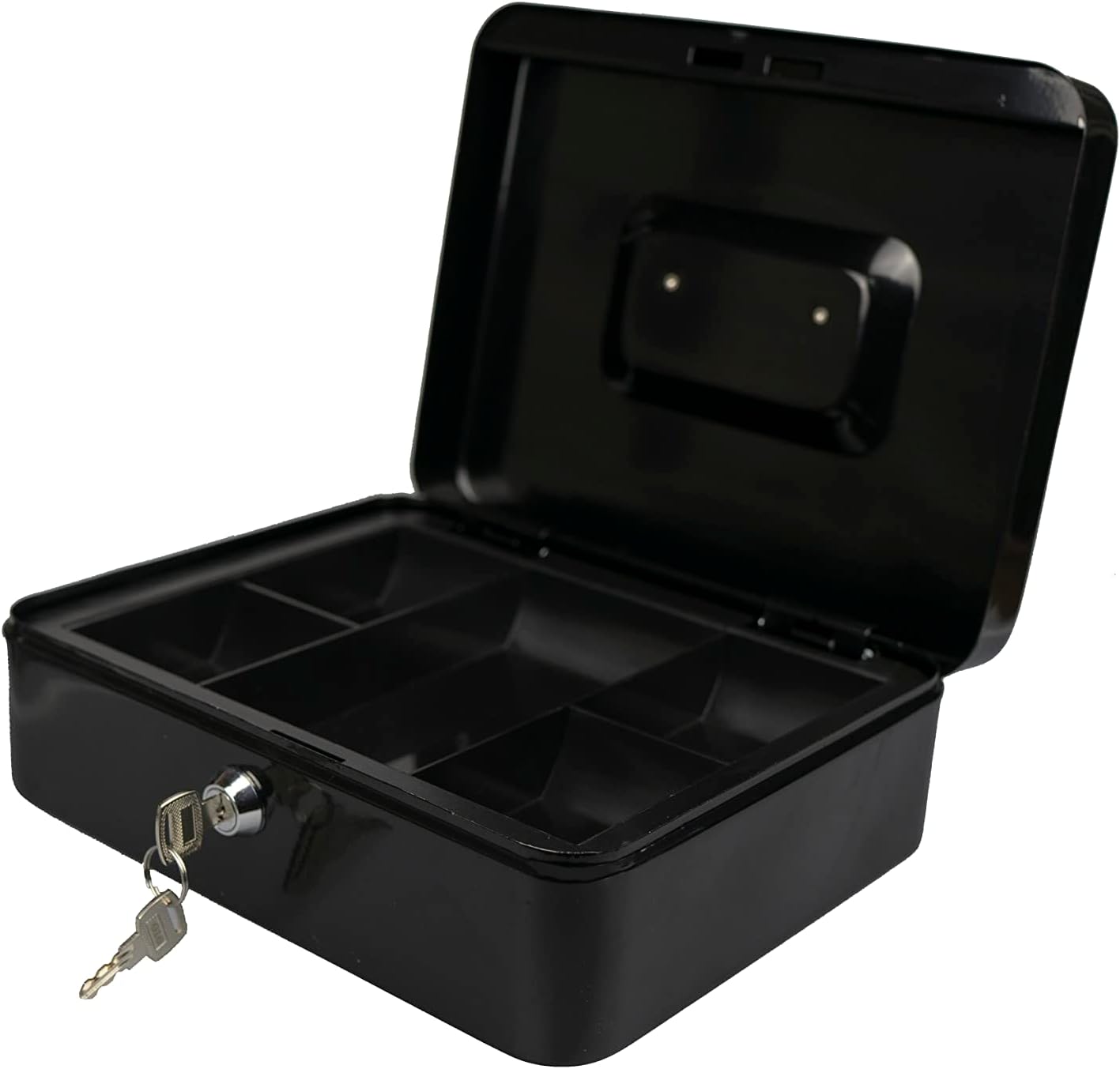 Hyfive® Petty Cash Box 8" 200mm Supplied With 2 Keys and Removable