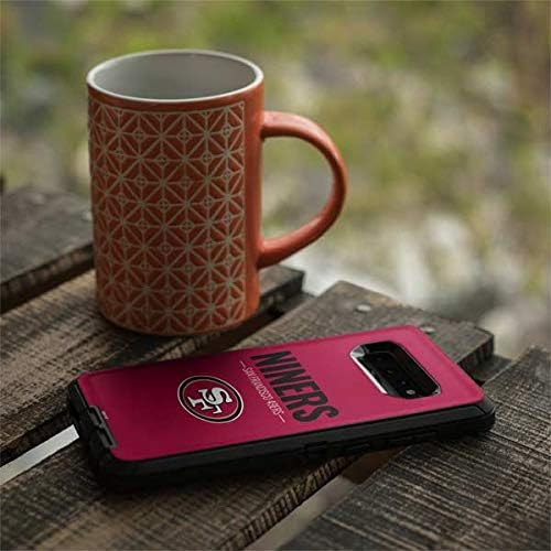 Skinit Decal Skin Compatible with OtterBox Defender Galaxy S10 - Officially Licensed NFL San Francisco 49ers Team Motto Design