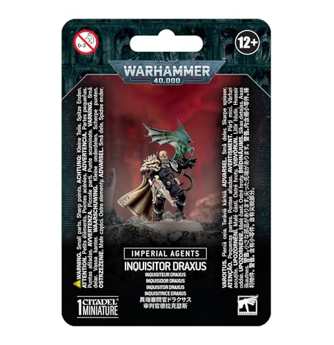 Inquisiteur Draxus Warhammer 40k Agents Impériaux figurine Citadel pour armée de l'Imperium