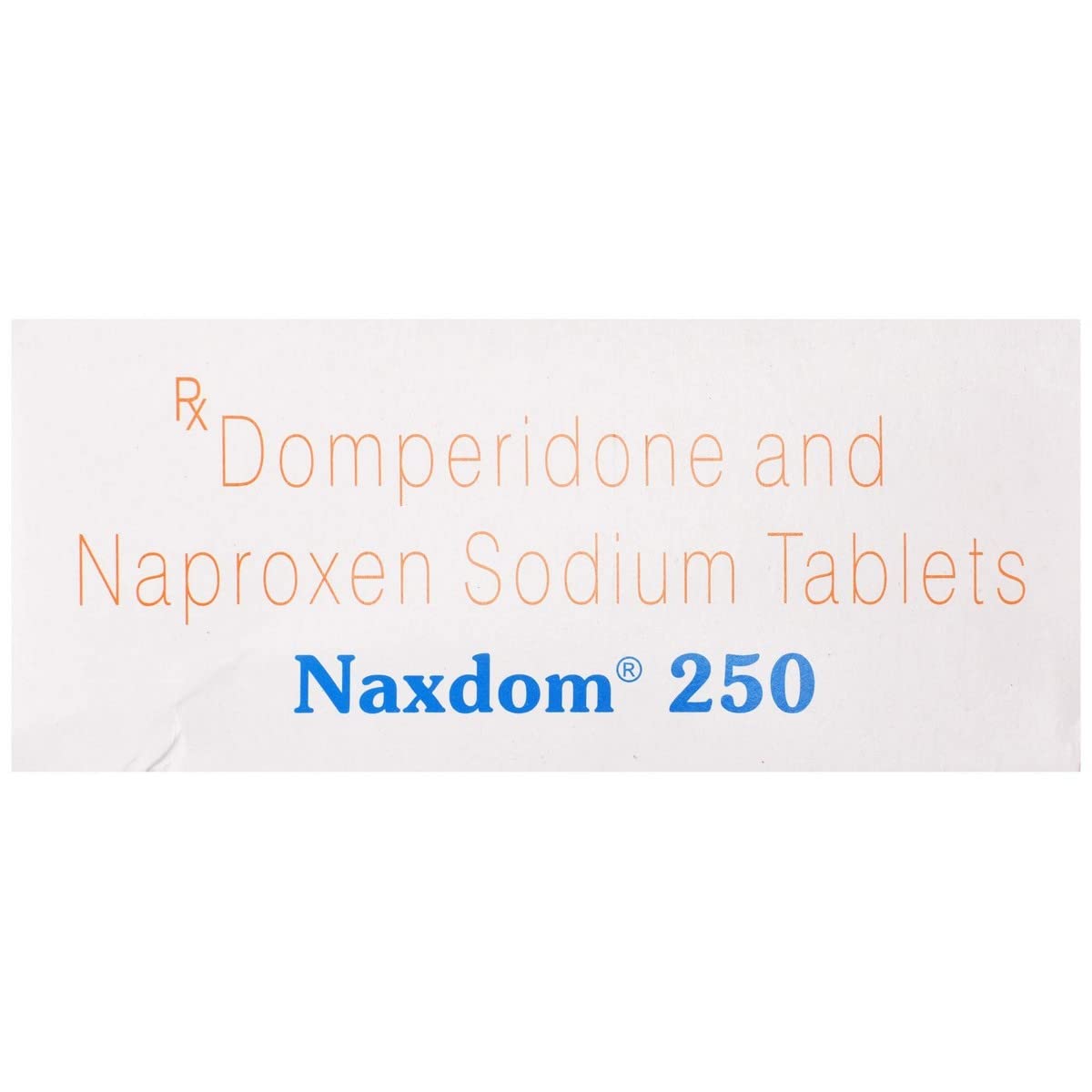 NAXDOM 250 - Strip of 15 Tablets